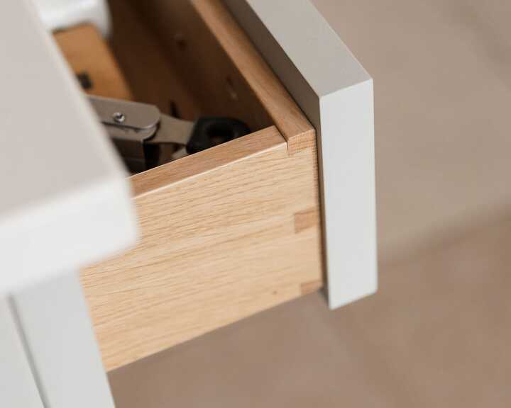 kitchen drawer made by an expert joiner